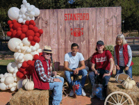 Homestay hosts with two internationals