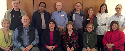 Volunteer English teachers attended a class on latest teaching techniques.