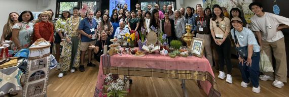 Nowruz celebration at International Spouse Coffee event
